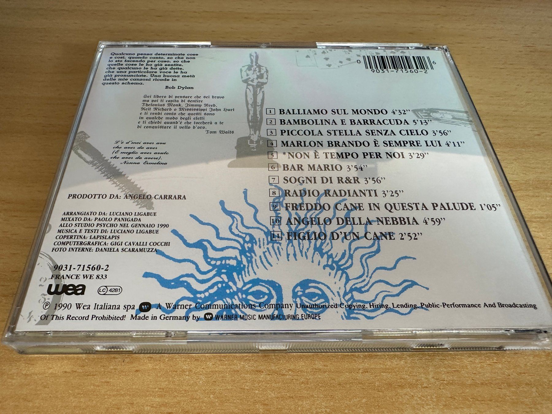 CD: Ligabue - Ligabue – Usato da Rikon im Tösstal venduto da Alpenmutz 1