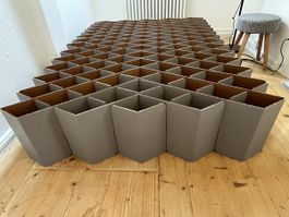 Room in a box Bett 2.0 grau 120/140 cm