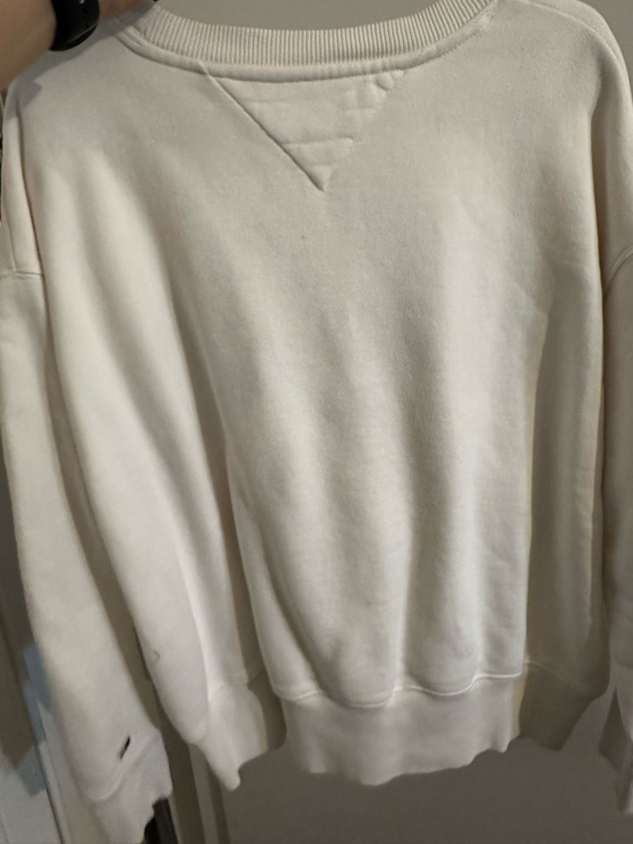 Tommy Hilfiger Maglioni & Felpe: Sweatshirt Tommy Jeans weiss Grösse L  – Usato da Reinach BL venduto da Alles_muss_weg00 3