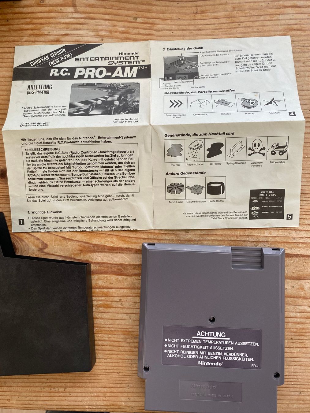 Nintendo Giochi: Retro Game Nintendo Spiel (NES)"R.C.PRO-AM" 1987 – Usato da Niederhelfenschwil venduto da Chleeblatt1938 2