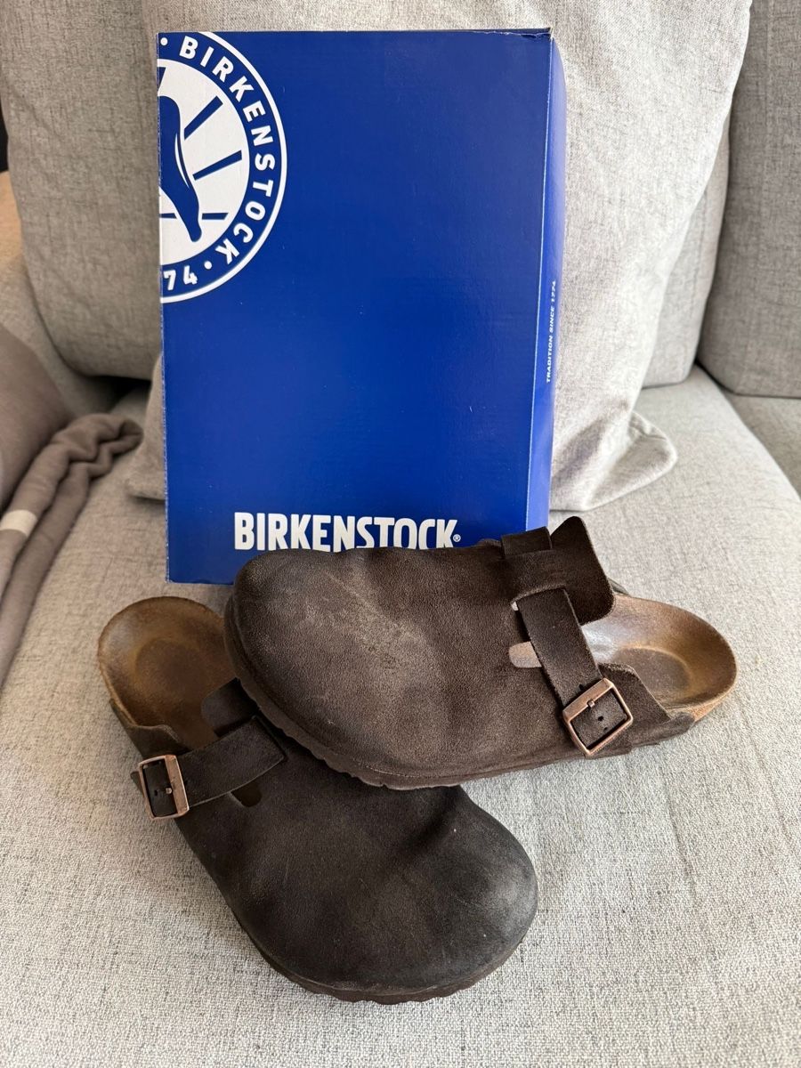Birkenstock Chaussures hommes: Birkenstock Boston Brown size 43 – D'occasion à Mont-sur-Lausanne par jolieresale