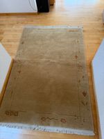 Orientteppich beige mit Bordüre
