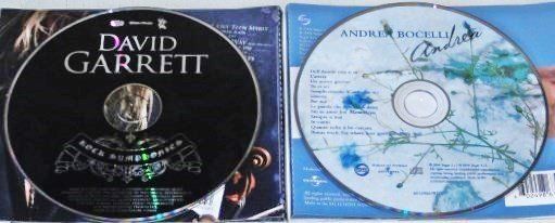 CD: 2CD's - Andrea Bocelli + David Garrett – Usato da Unterbäch VS venduto da diquq 3