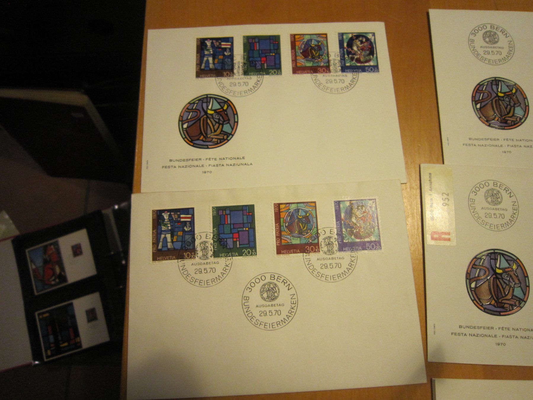 Tutti i francobolli: PP 1970 FDC Serien und Marken – Usato da Gordola venduto da Polentaefung 1