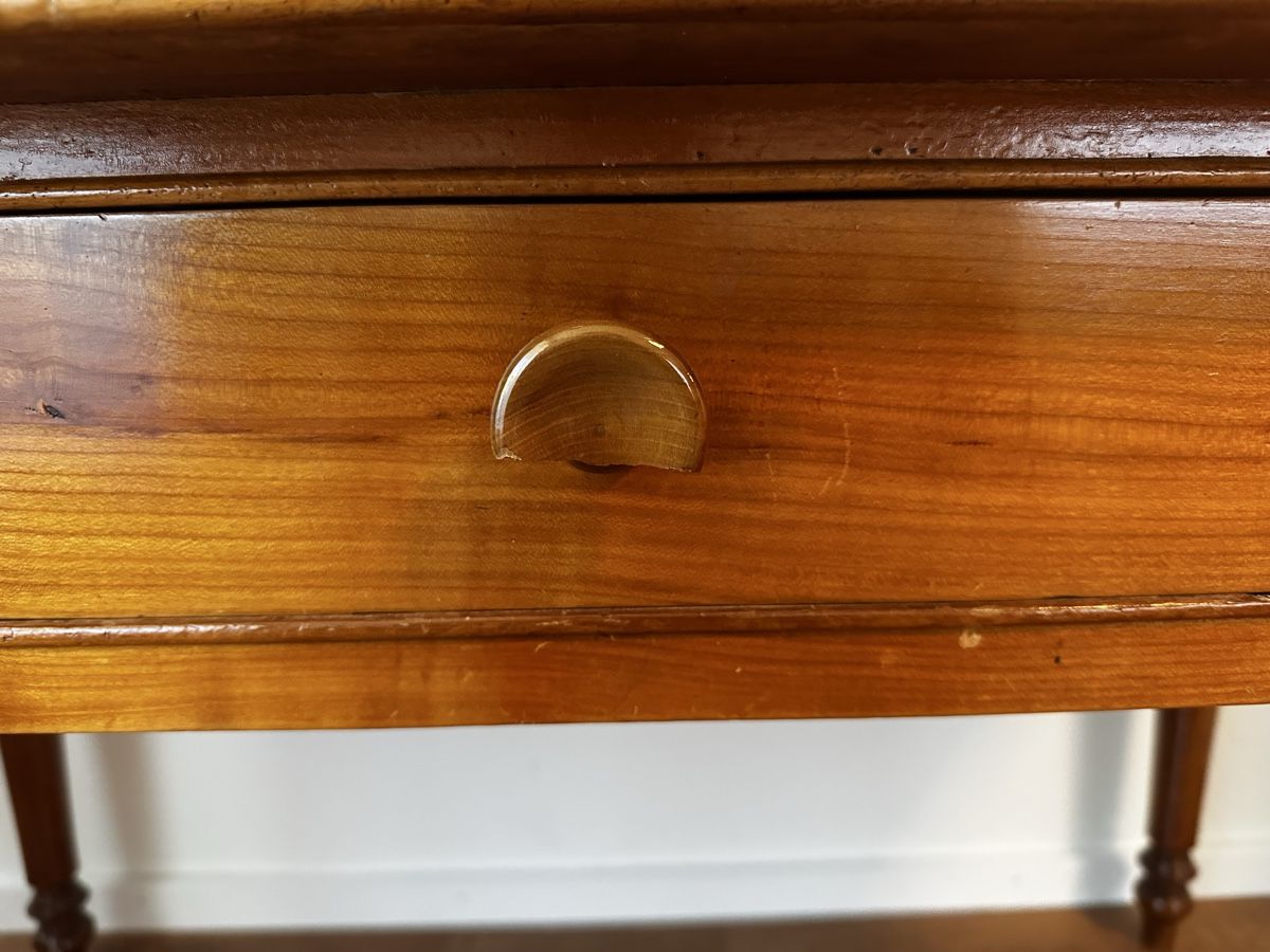 Tavoli: Massiver Holztisch Kirsche Antik Biedermeier Stil – Usato da Zürich venduto da sommerregen84 1