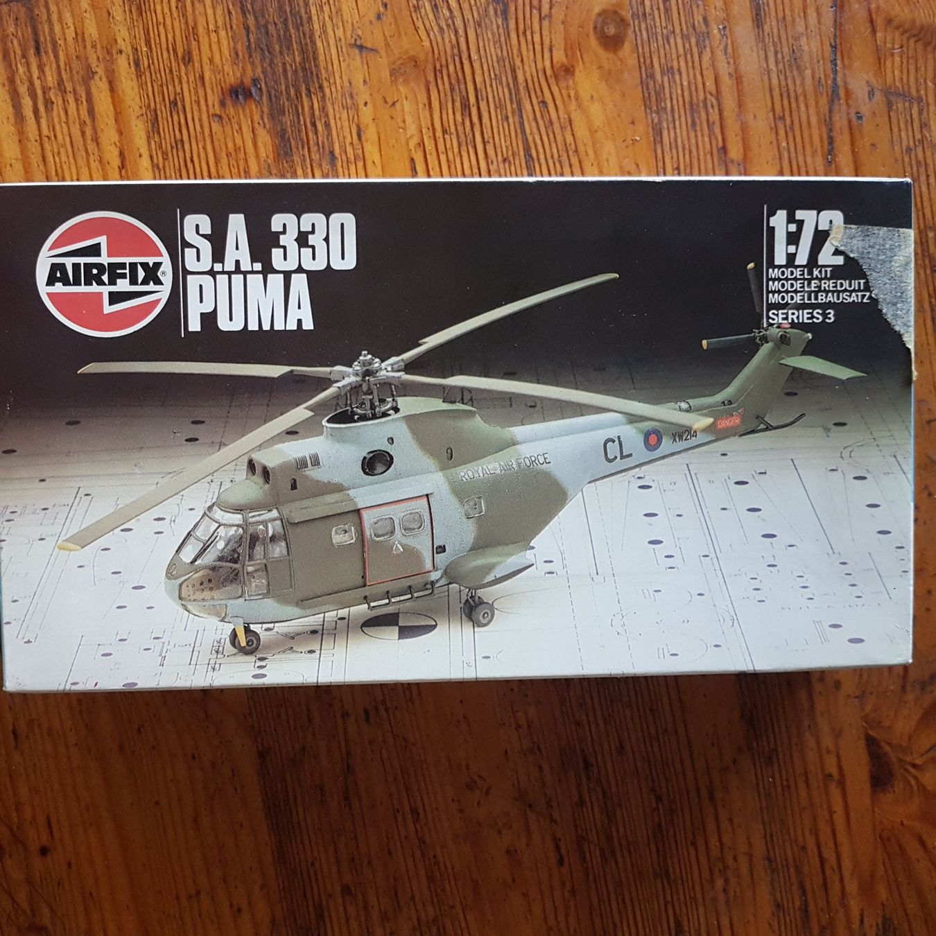 Airfix Kit di modellismo & Modellini statici: Airfix 1/72 S.A.330 Puma – Nuovo e nell'imballaggio originale da Bern venduto da causa67