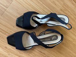 Elegante Abendschuhe schwarz, Peter Kaiser, Gr. 41