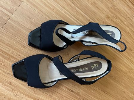 Elegante Abendschuhe schwarz, Peter Kaiser, Gr. 41