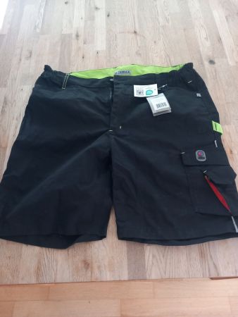 Arbeitsshorts Gr.52 schwarz/Limette