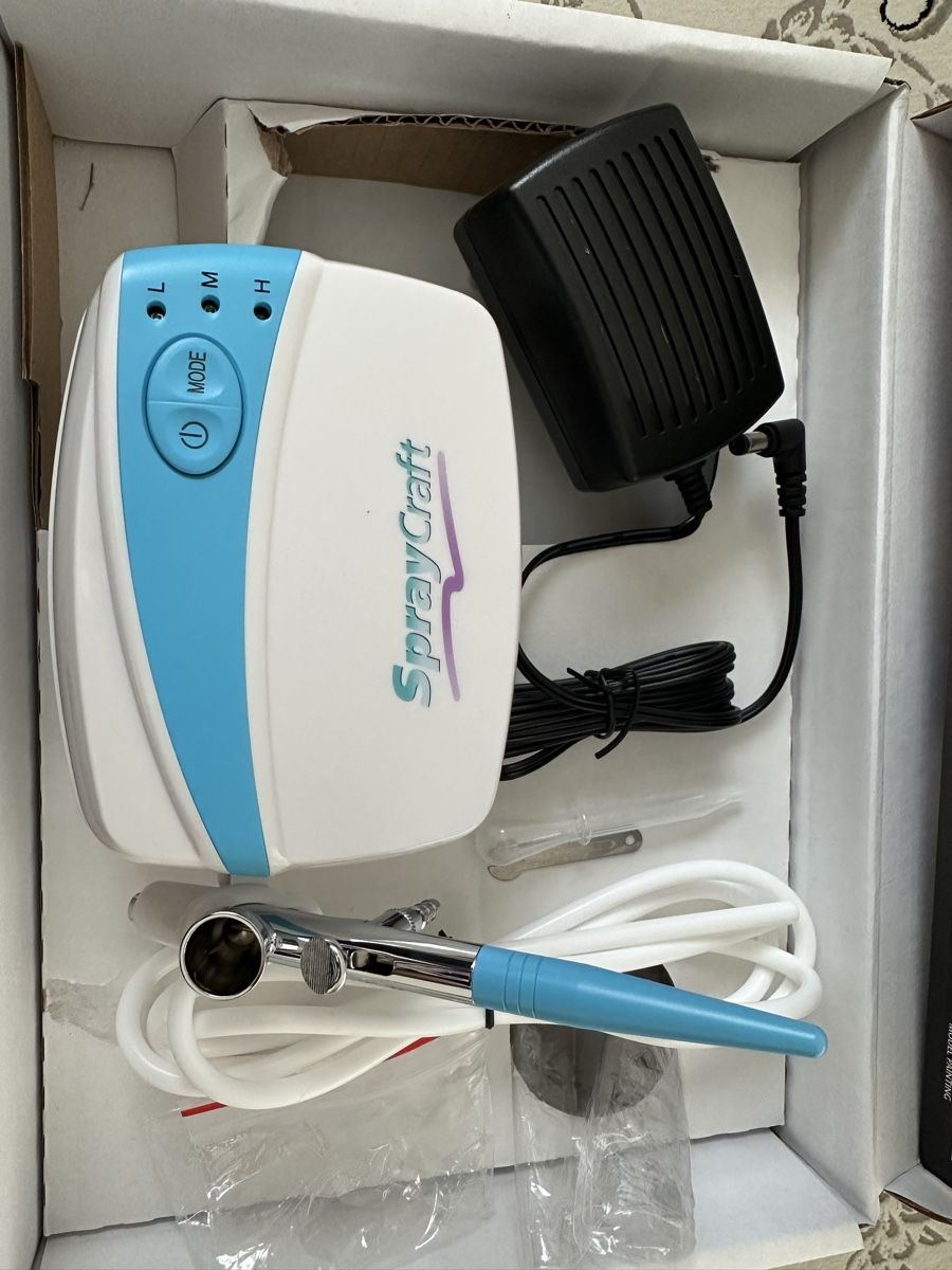 Tutti gli attrezzi: Airbrush & Compressor Kit (Top feed, Single action) / SP30KC – Nuovo (secondo la descrizione) da Maienfeld venduto da tobeyl2020 4