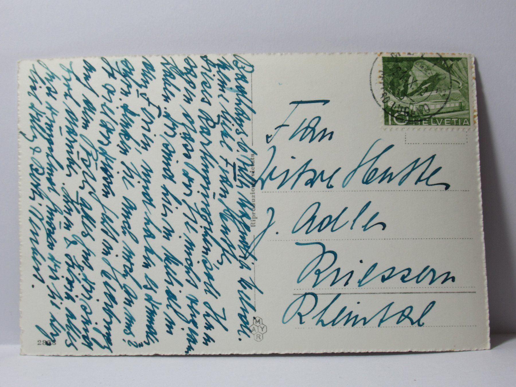 Cartes postales: Melide 1950 – D'occasion à Grenchen par Bluemchen1900 1