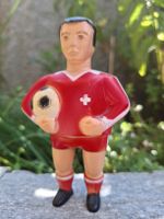 Fussballfigur Schweiz rot weiss guter Zustand