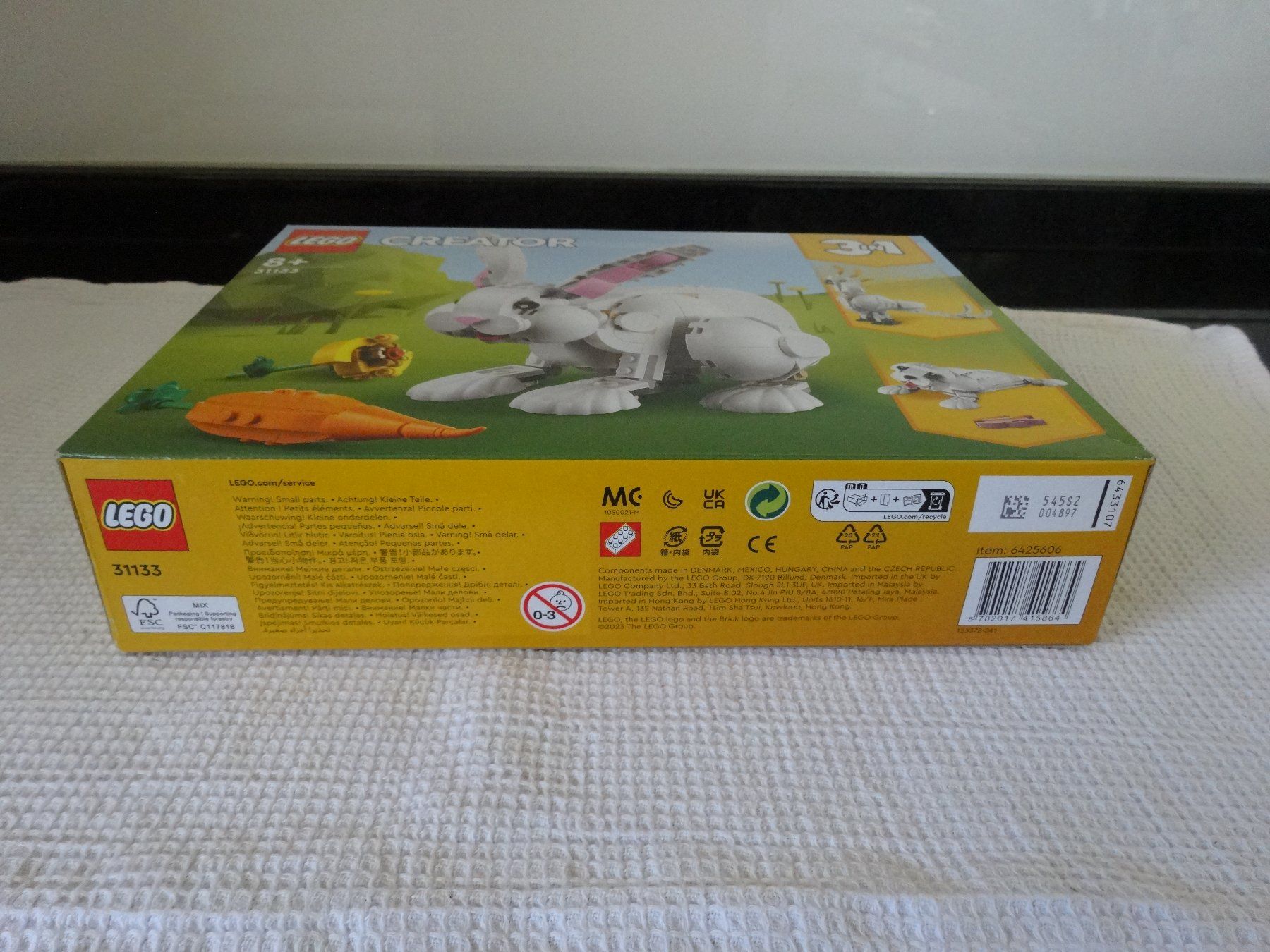 Lego Giocattoli: Lego White Rabbit Nr 31133 – Nuovo e nell'imballaggio originale da Neerach venduto da jenny062 3