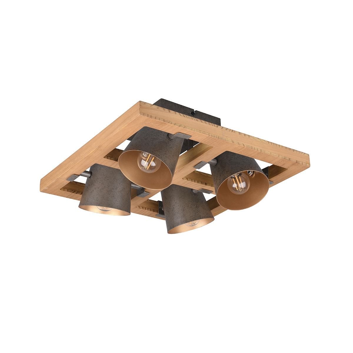 Lampadari & plafoniere: Deckenleuchte, Holz, 39 cm x 39 cm – Nuovo (secondo la descrizione) da Kreuzlingen venduto da Smart-Light 3