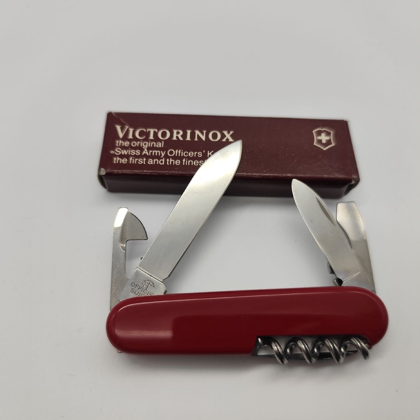 Victorinox Coltelli tascabile: Victorinox Borbe-Wanner Werbemesser gemäss Bilder... – Nuovo e nell'imballaggio originale da Hellbühl venduto da 30R_R30 1