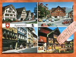 Alte Ansichtskarte Appenzell, Schweiz, beschrieben. Top!