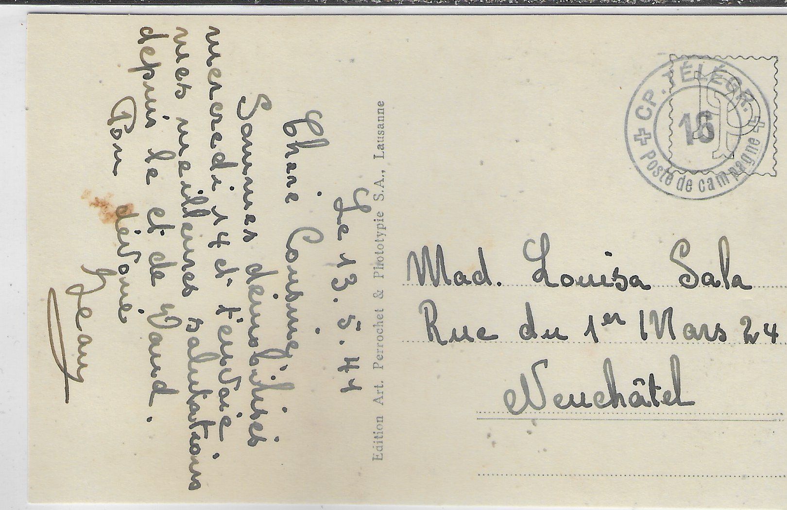 Cartes postales: Payerne - Stadtteil – D'occasion à Ettingen par Kartenplanet 1