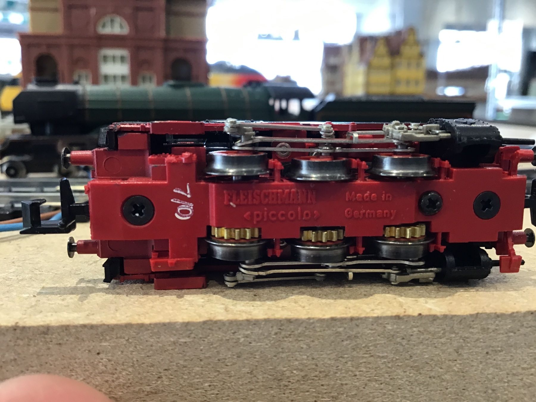 Fleischmann Modellini di ferrovie: FLEISCHMANN Dampflok BR 80 018 SPUR N – Usato da Männedorf venduto da Modell-Spezialisten 4