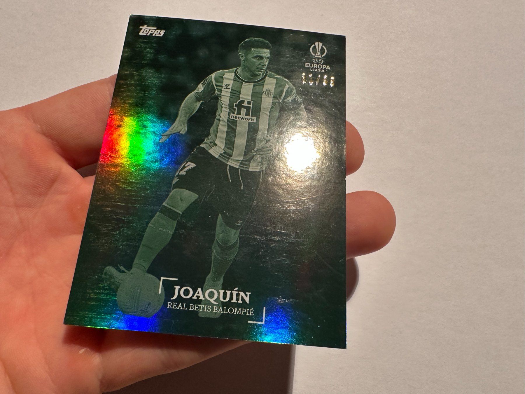 Panini Carte collezionabili: 2023 Topps UCL Simplicidad Joaquin 01/99 – Usato da Hagendorn venduto da Pokecollectorch 1
