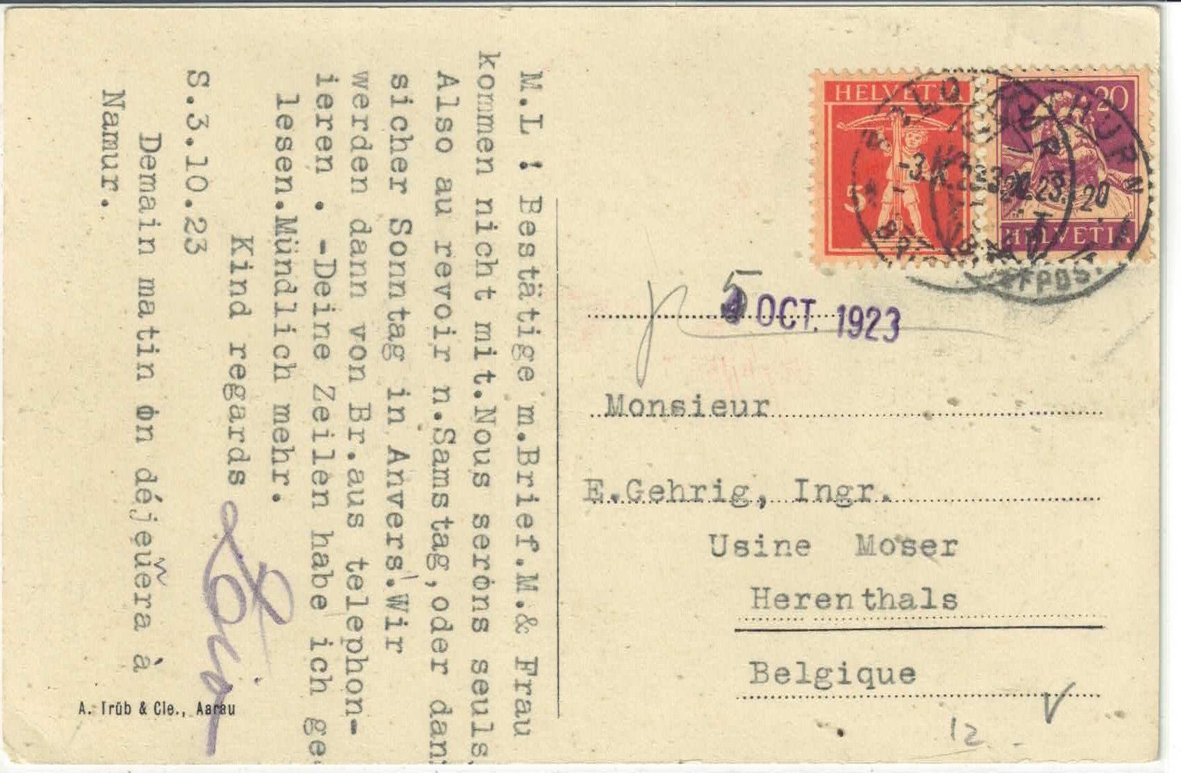 Cartoline postali: Sumiswald-Grünen - Panorama – Usato da Ettingen venduto da Kartenplanet 1