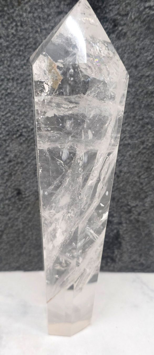 Mineralien & Heilsteine: Bergkristall Zepter Obelisk 415g – Neu und originalverpackt aus Matzingen von Shay_Crystalz 1