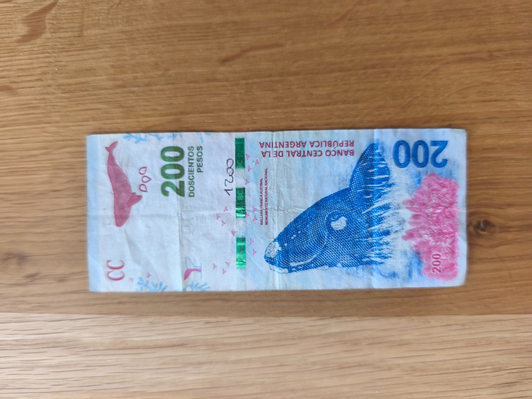 Banknoten: Argentinien 200 Pesos 2019 Banknote – Gebraucht aus Rubigen von HEIDA_82
