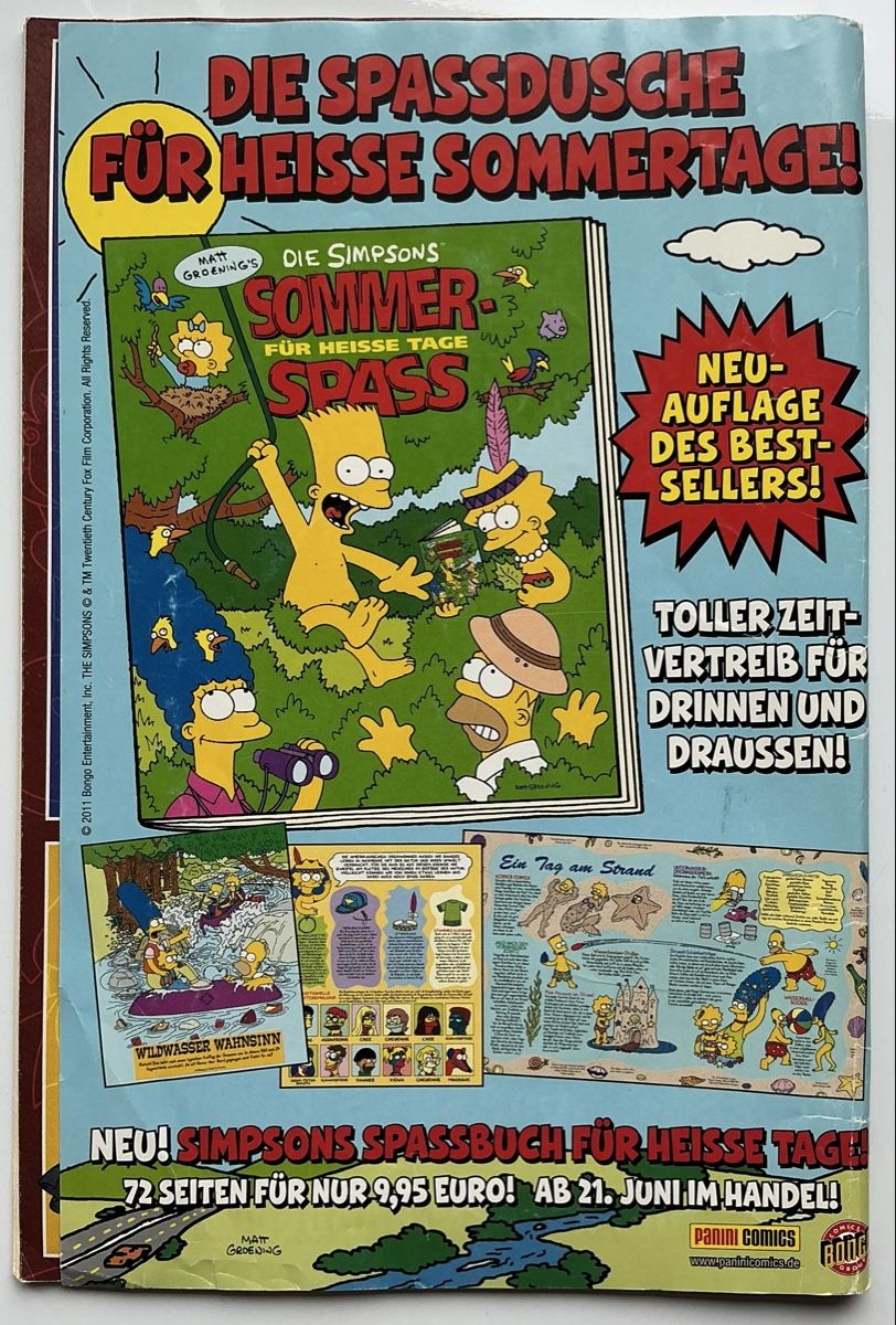Comics: Simpsons Comic Der Tod des Comic-Typs  – Gebraucht aus Beinwil am See von Tobi-Wied 1