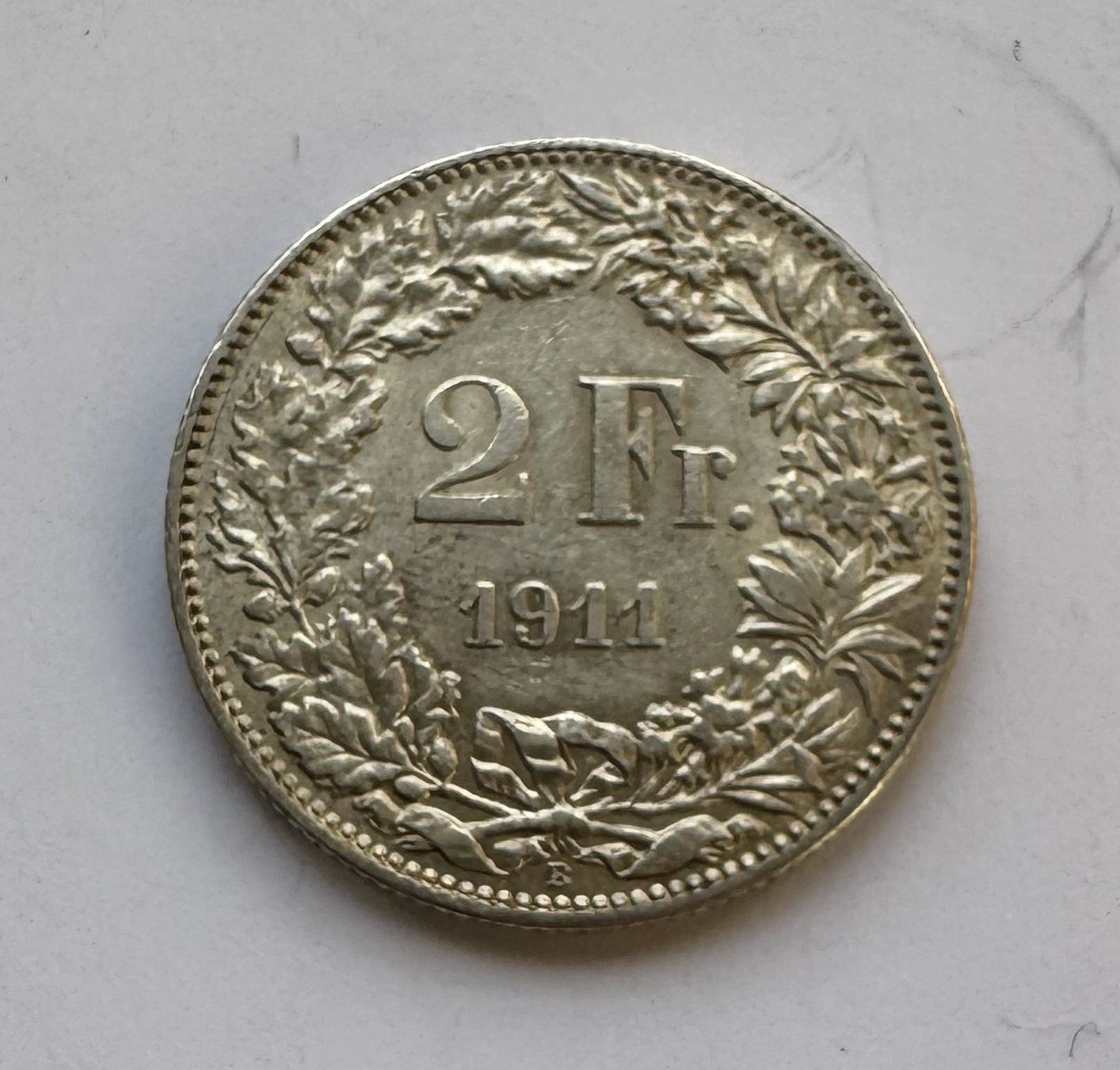 Toutes les monnaies: 1911 2 Franken -unz – D'occasion à Kirchberg SG par Zenhad69