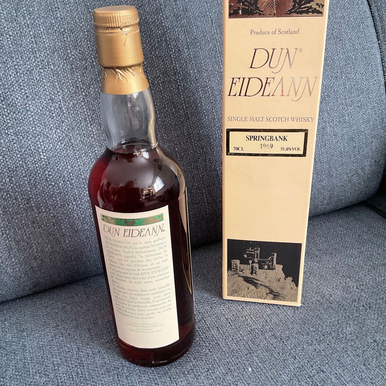 Springbank Bevande alcoliche: Springbank Single Malt Scotch Whisky, 1969 – Nuovo e nell'imballaggio originale da Icogne venduto da luna.16 6