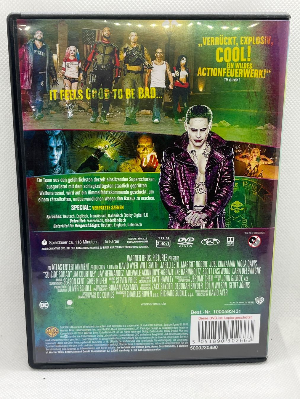 Tutti i DVDs: Suicide Squad DVD – Usato da Hinterkappelen venduto da Kim1992 1
