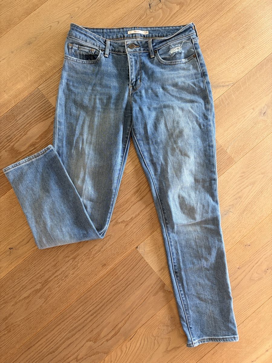 Levi's Jeans: Levi's 712 Slim Jeans Blue Size 29 Super Condition – Neuf (Voir description) à Riehen par rejuwi