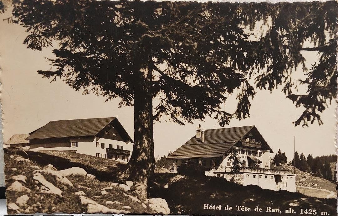Cartes postales: TÊTE de RAN - Hôtel - 1946 – D'occasion à Delémont par Domdom1
