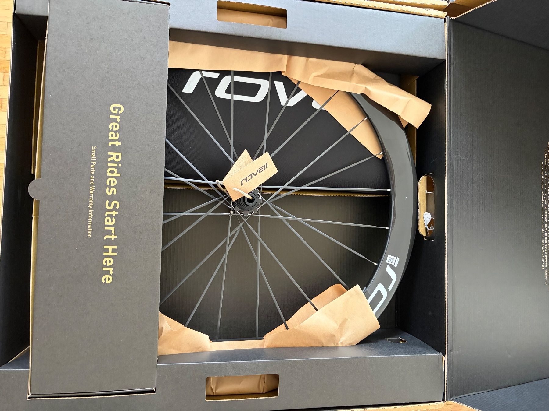 Specialized Ersatzteile: ROVAL RAPIDE CLX III - Weisse decals – Neu (gemäss Beschreibung) aus Zürich von JAGD-bikes 3