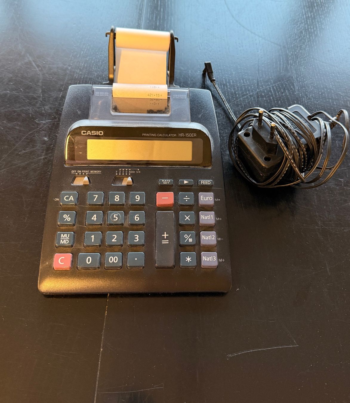 Casio Calcolatrici tascabili: Tischrechner Casio HR-150ER – Usato da Neerach venduto da riedtneeri