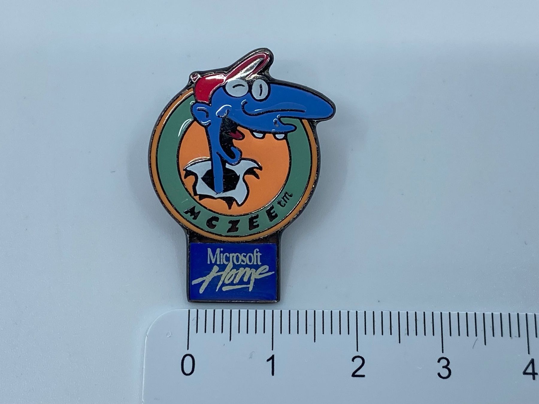 Placchette & Badge: Vintage Microsoft Home McZee Pin, 90er Jahre – Nuovo e nell'imballaggio originale da Langwiesen venduto da Restposten-24 1