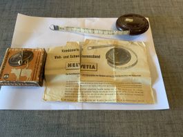 altes Viehmessband HELVETIA