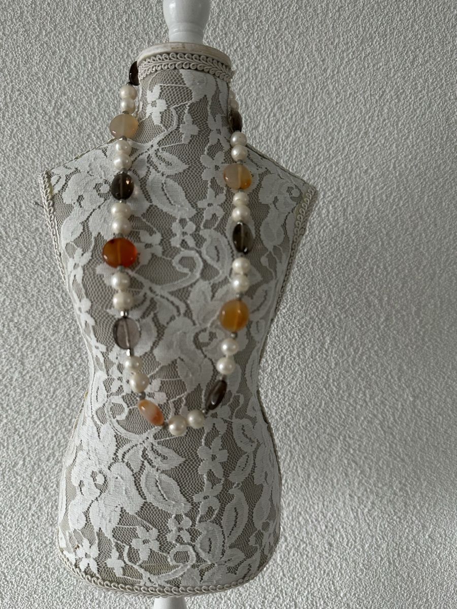 Catenine: Wunderschöne Edelstein-Perlenkette – Nuovo (secondo la descrizione) da St. Margrethen SG venduto da Leila026