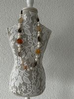 Wunderschöne Edelstein-Perlenkette