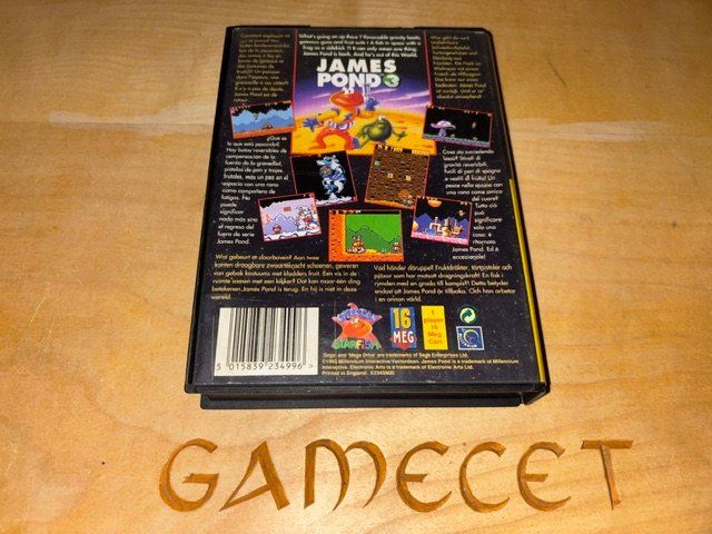 Sega Giochi: James Bond Pond 3 Sega Mega Drive 007 d – Usato da Steinach venduto da Gamecet 2