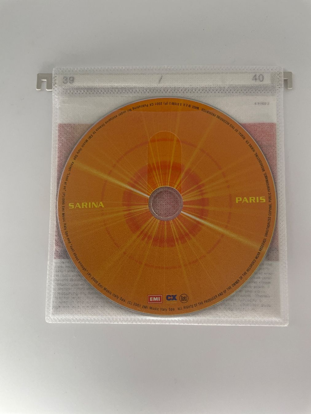 CD: Sarina Paris - CD – Usato da Auenstein venduto da moin. 1