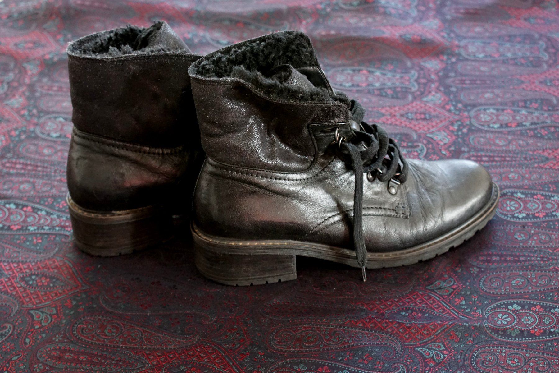 Gabor Scarpe da donna: Gabor Schnürstiefelette Winter Boot Gr. 8 / 42 – Usato da Zürich venduto da Mukumukus 6