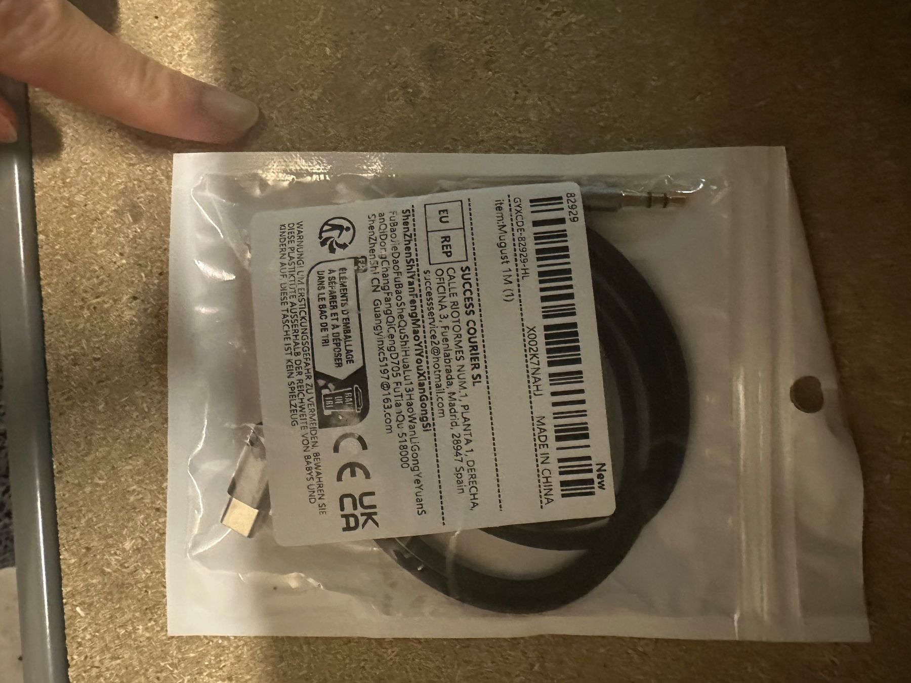 Cavi: Kurzes AUX USB-C Kabel – Nuovo e nell'imballaggio originale da Zürich venduto da kar_fq2c 1