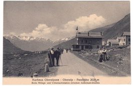 1921 Kurhaus Oberalpsee - Oberalp - Passhöhe