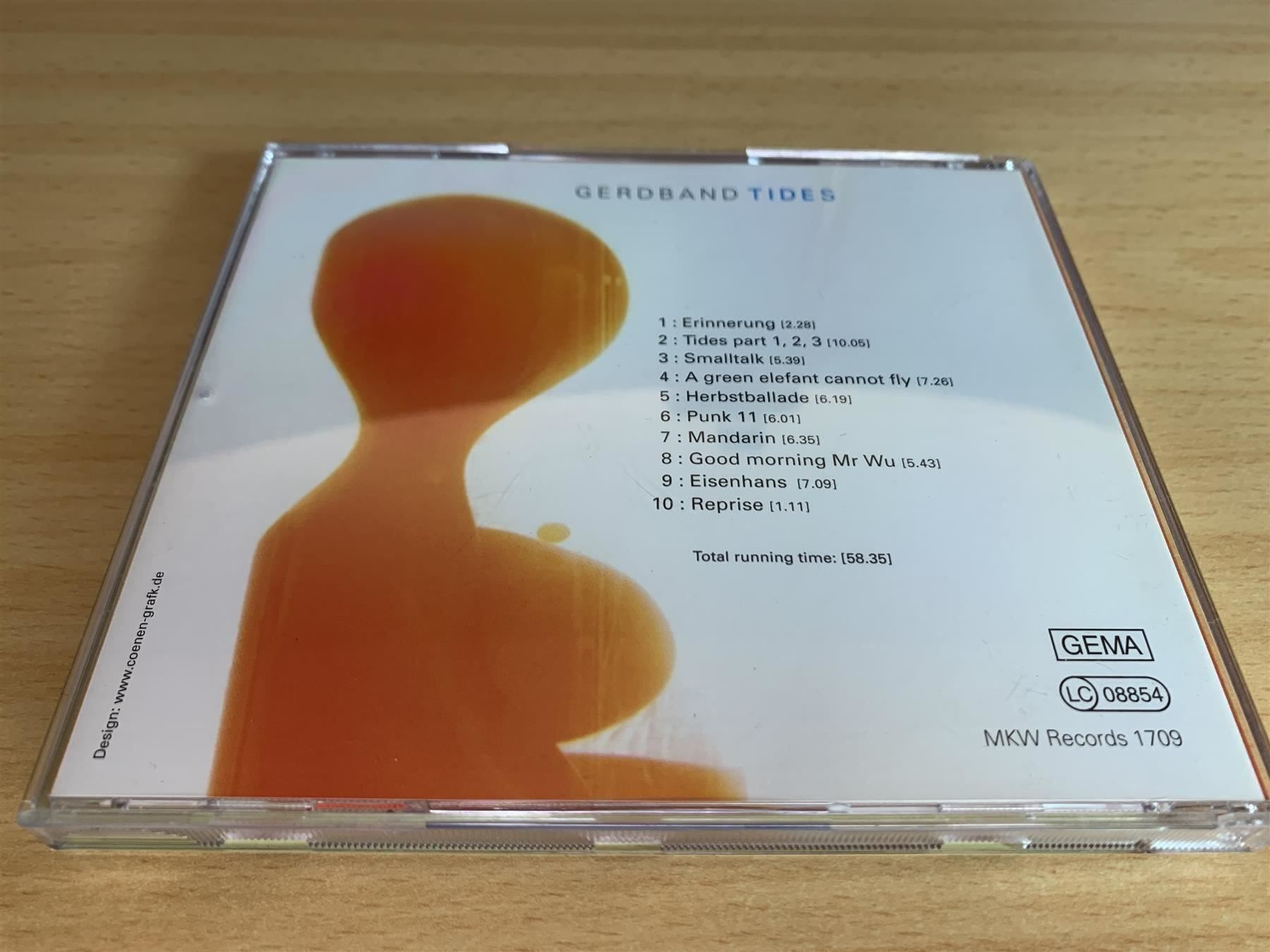CDs: Gerdband Tides – Gebraucht aus Rikon im Tösstal von Alpenmutz 1