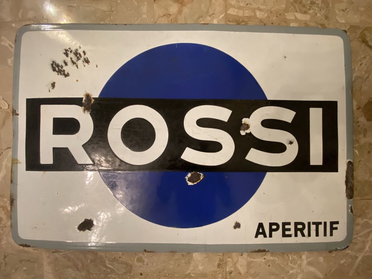 Martini Insegne: Insegna Rossi Martini – Usato da S. Nazzaro venduto da tranky11