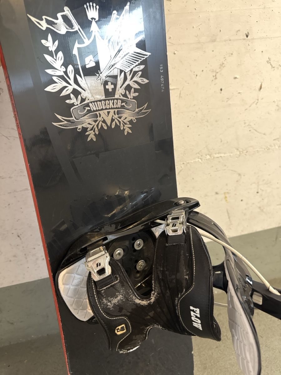 Nidecker Board: Snowboard 153cm inkl. Bindungen von Flow – Usato da Schliern b. Köniz venduto da amo_lln9 3