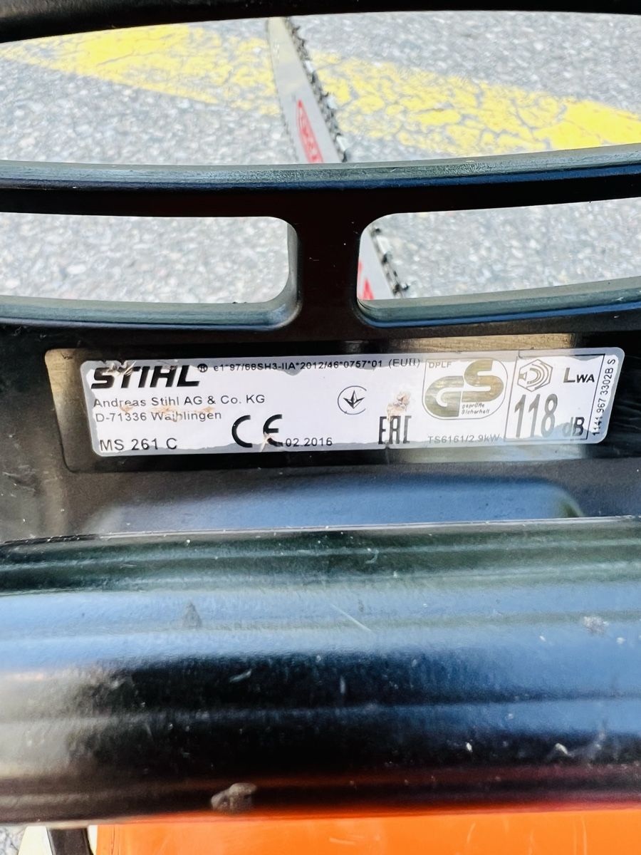 Stihl Seghe: Motorsäge Stihl MS 261 C – Usato da Urdorf venduto da Faz_19 2