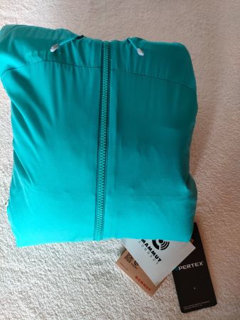 Mammut, Isolation, NEU CHF 310, warmer Hoodie, Türkis S