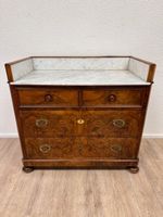 Antike Biedermeier Kommode mit Marmorplatte