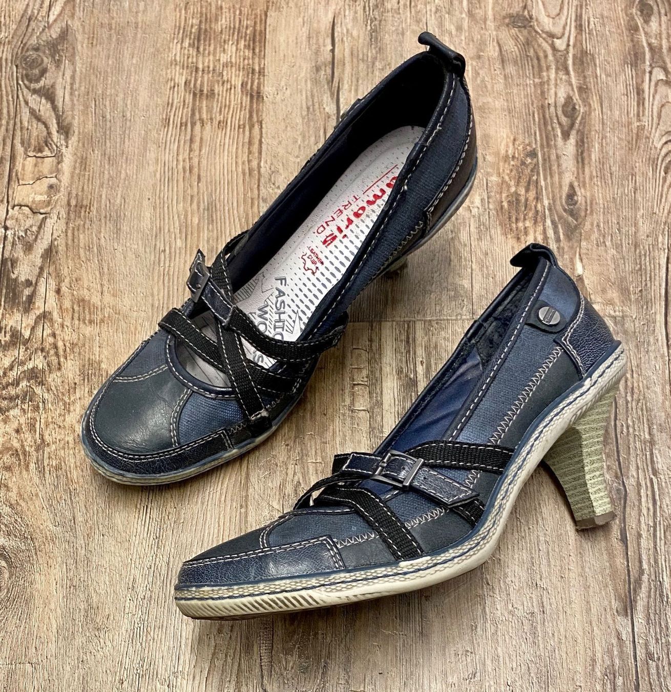 Tamaris Damenschuhe: Gr 39 TAMARIS Pumps Leder TOP – Gebraucht aus Rickenbach b. Wil von sunneschii_ 2